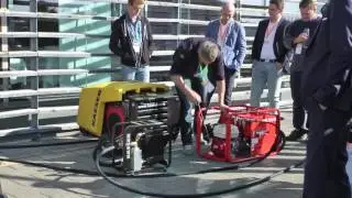 1.6 TRIOTRONIK Networking Days 2016 - Einblasen von Glasfaserkabel