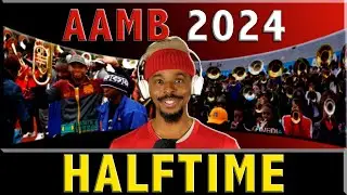 Atlanta ALL-STAR Mass Band SENIOR BOWL Halftime 2024 AAMB Reaction Review | Steven Holiday