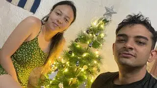 ASÍ ARMAMOS NUESTRO PRIMER ARBOLITO EN URUGUAY 🇺🇾 🎄#cubanos #uruguay #navidad 