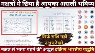 नक्षत्रो से जाने अपना भविष्य । नक्षत्र ज्योतिष की प्राचीन विधि ( भाग्य का कोड : नक्षत्र )