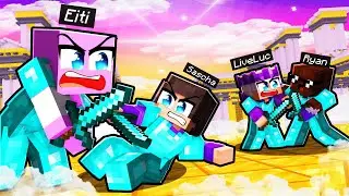 Unsere HIMMELSTADT WIRD  ANGEGRIFFEN! (Ehrenlos!) Minecraft Nachbarschaft