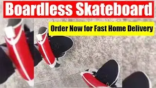 Boardless Skateboard, Orbit Skates, Free Tires, PU Wheels, Split Design |  Buy Now for Home Delivery