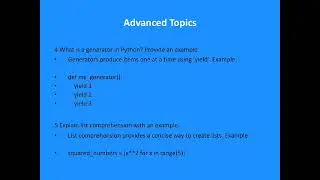 Infosys python interview questions part1