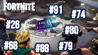 FORTNITE como conseguir el fortbyte #26 #68 #74 #79 #80 #88 #91 *RAPIDO Y FACIL* Temporada 9