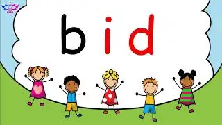 CVC id blending | Word family -id | Letter 'i' blending (id) | CVC words | The Infinite Academy
