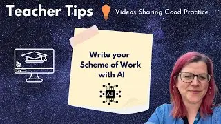 Write your Scheme of Work with AI