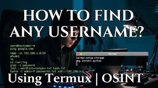 How To Find Any Username Using Termux | OSINT Tutorial | Hexa Hack☠️ #hacking #ethicalhacking #ghost