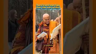 Walking 2,300 Miles for One Goal | Buddhist Monks&rsquo; Walk for Peace #walkforpeace