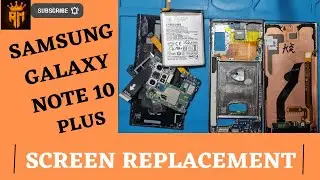 Замена экрана на Samsung Galaxy Note 10 Plus || Пошаговая инструкция по замене панели || Замените самостоятельно