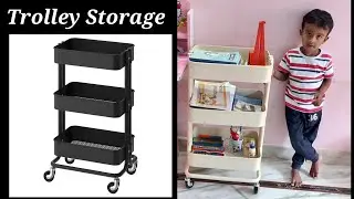 Ikea Trolley Storage | Raskog Trolley Utility Cart Assembling