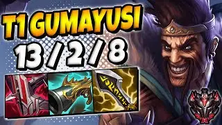 T1 Gumayusi Draven vs Lucian [ Quadrakill ] Patch 11.21 Ranked Grandmaster EUW ✅