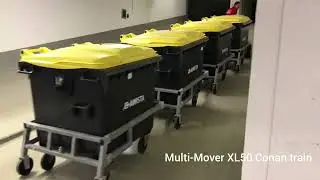 Tow Garbage Waste Caddy Multi-Mover XL50
