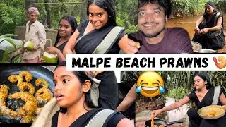 Malpe Prawns Da Gammath😂Rakshita Tulu Talks #tulu #rakshita #prawns #malpebeach #malpe #udupi