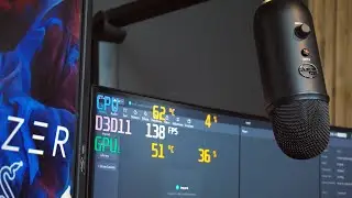 How to display your CPU/GPU TEMPERATURE & USAGE