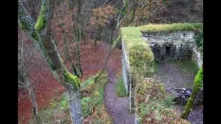 Jenčov hrad. Ruins of Jenčov castle.