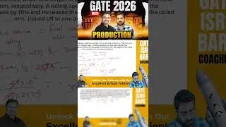 Production | GATE 2026 | FREE live demo classes | You got this! Let's study smartly...