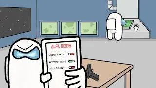 AMONG US CUP SONG | Developer vs Cheater | funny among us animation