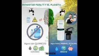 💦🌎 Beneficios de la Botella PiMag&copy; Nikken 🌎