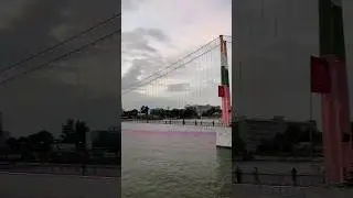 Komati Cheruvu Suspension Bridge | Day vs Night view | Siddipet #telangana #viral #youtubeshorts