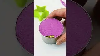 Satisfying Kinetic Sand Cutting #shorts #satisfying #kineticsand #cutting #kineticsandcutting