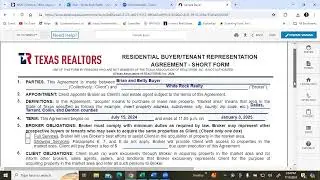 NEW Buyer Rep Short Form