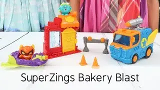 Exclusive Super Zings Bakery Blast Mission1 Playset Unboxing