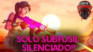 💀&iexcl;GANANDO SOLO con SUBFUSIL SILENCIADO! 💀 ~ FORTNITE 2 SEASON 4