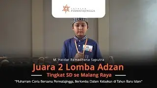 Seperti Adzan Mekkah Siswa SD Dari Malang, Inilah Juara 2 Lomba Adzan Tingkat SD se Malang Raya