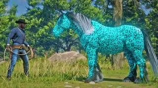 Arthur Tames Rare Snow Leopard Horses at Horseshoe Overlook &ndash; Ends in a Brutal Kill!