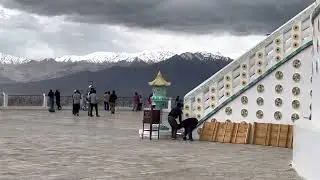 Shanti Stupa Ladakh #shantistupa #ladakh #leh #localsightseeing #kashmir