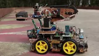 Arduino Robot Car Project Presentation for a competition