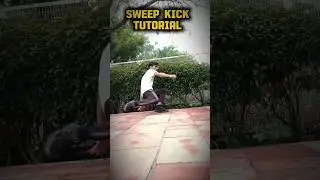Sweep Kick Tutorial🥋🔥#taekwondo #karate #kungfu  #motivation #trick #training #speed #power #shorts