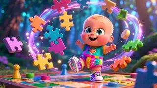 Matching Game Song 🧩🎶 Fun Kids Song | Toddler Learning & Brain Adventure