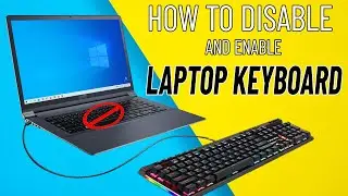 Disable and Enable Laptop keyboard | How To Disable Internal Keyboard Laptop ⌨️ ✅ 2025