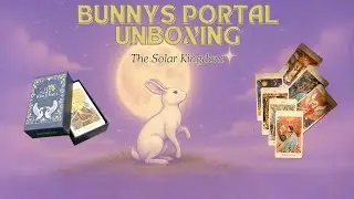 🌞 Unboxing The Solar Kingdom Tarot | A Deck Bathed in Light & Power 🔮✨