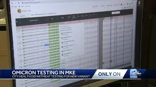 Milwaukee Health Department testing for omicron variant, but haven't seen it yet