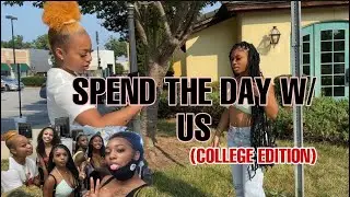 SPEND THE DAY W/ US!!! 💕(COLLEGE EDITION) // WE MADE KAYLA DANEA WALK 😱