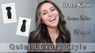 Quiet Luxury Style | Grace Karin Review + Try on Haul!