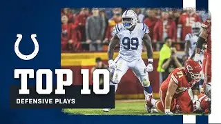 Colts Top 10 | Best Defensive Plays of 2019