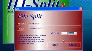 HJSplit tutorial - Split and Join