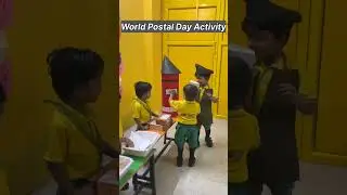 World Postal Day Activity at Makoons Preschool Phaphamau | Fun Learning Activities for Kids