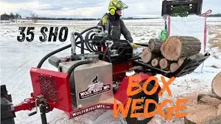 FACE CORD BAGS with WOLFE RIDGE 35 SHO honda 25hp GX800