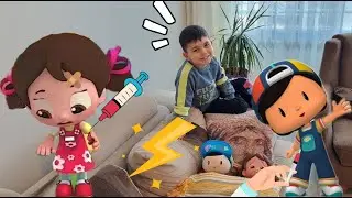 NİLOYA VE PEPE GİZLİCE DONDURMA YEMİŞLER !! DOKTOR POYRAZ İYİLEŞTİRMEYE &Ccedil;ALIŞIYOR...