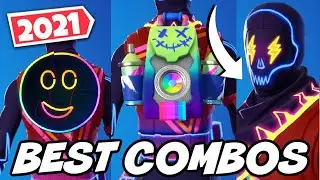 BEST COMBOS FOR THE PARTY TROOPER SKIN (J BALVIN EDIT STYLE)(2021 UPDATED)! - Fortnite
