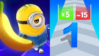 Minion Rush vs Merge Number Run Master | Walkthrough Max Gameplay MM2385