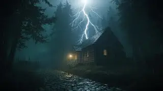 Shake Off Your Stress and Enjoy a Heavy Rain in the Forest  Natural Sounds for Deep Sleep, Study