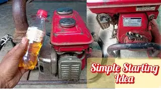 Start Water pump/How to Start Honda Generator/Honda GK 100 Start/Honda Pump starting/Honda Pump Set
