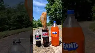 Popular Coke Sodas Vs Mentos (SLOW MO) (Coke, Sprite, Fanta) #satisfying #experiment #asmr