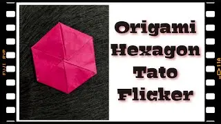 Origami Hexagon Tato Flicker By Rithvik #origami #origamipaper #craft #modularorigami