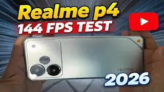 Тест Realme P4 BGBM 144 FPS 2026😱🔥 | Тест Realme P4 PUBG 144 FPS 2026